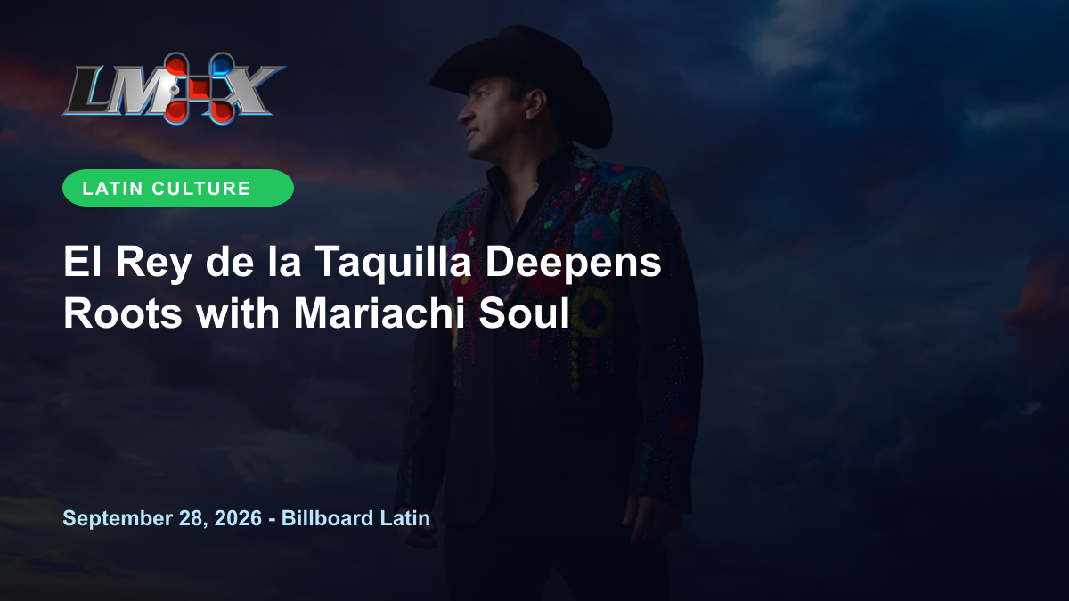 El Rey de la Taquilla Deepens Roots with Mariachi Soul