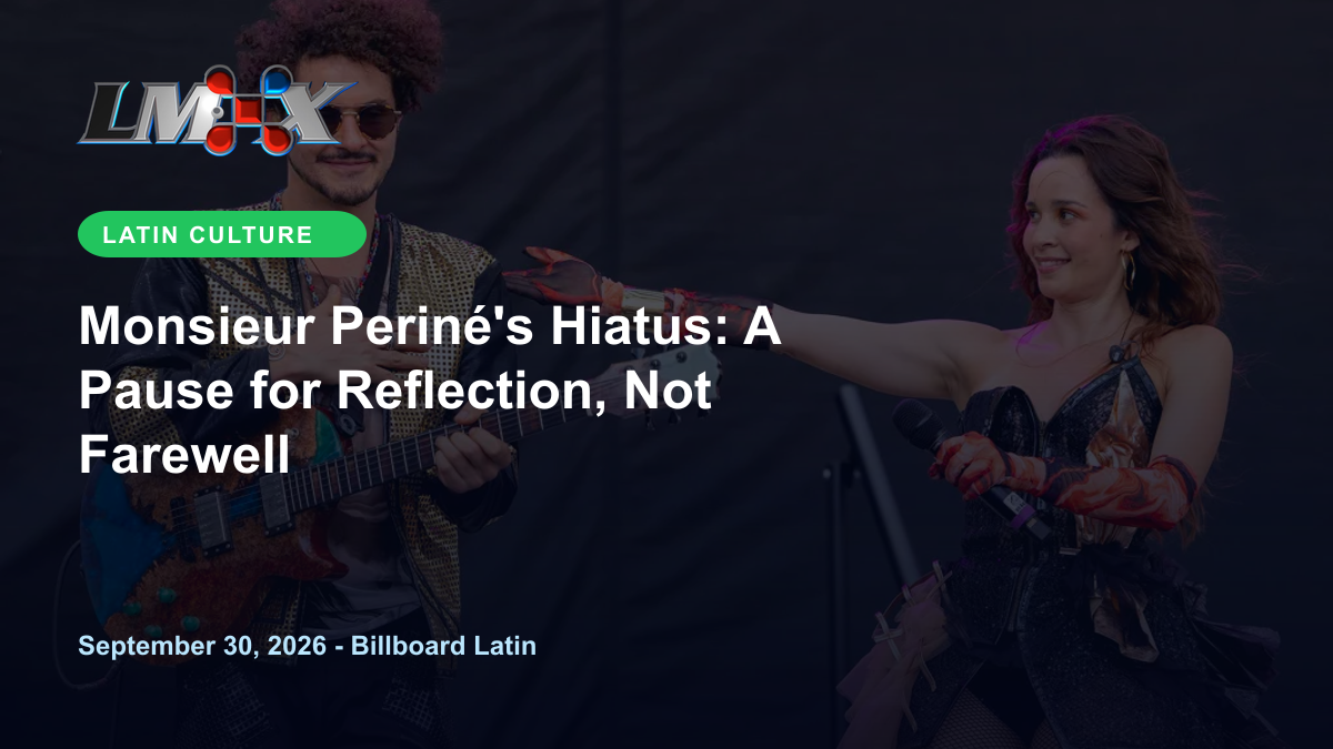 Monsieur Periné's Hiatus: A Pause for Reflection, Not Farewell