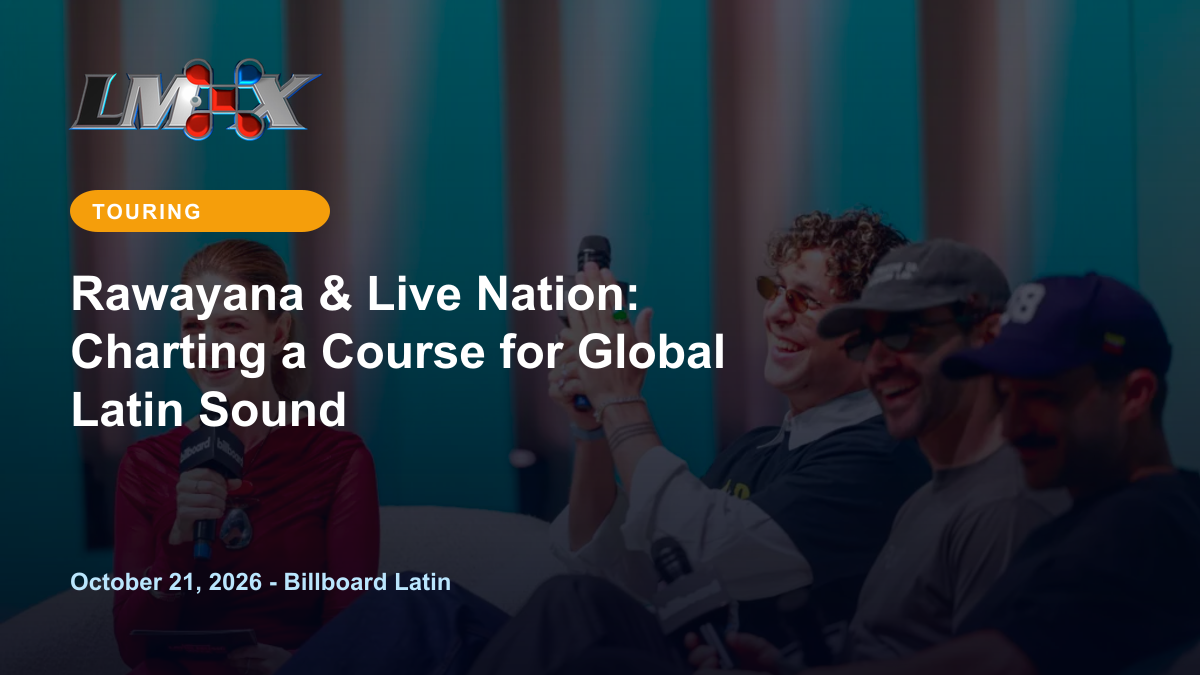 Rawayana & Live Nation: Charting a Course for Global Latin Sound